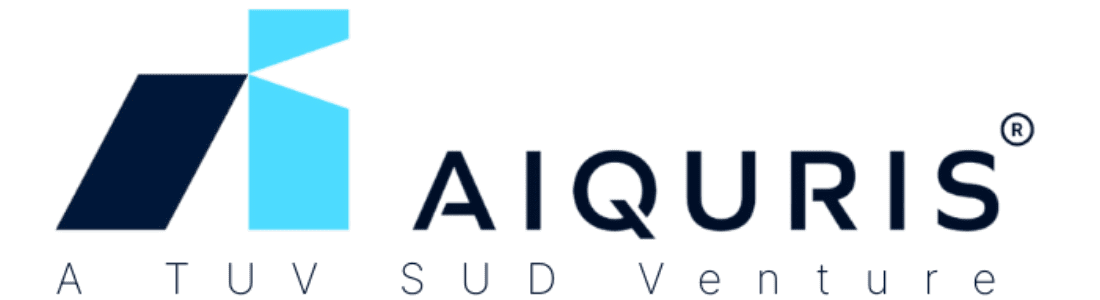 AIQURIS A TUV SUD VENTURE LOGO HEADER